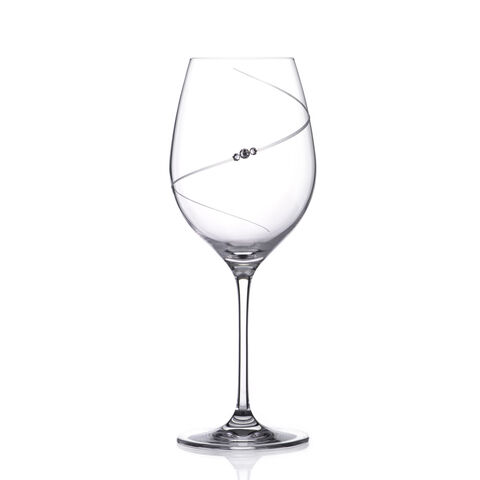 Set 6 Pahare Vin Cristal cu Swarovski Silhouette 470ml